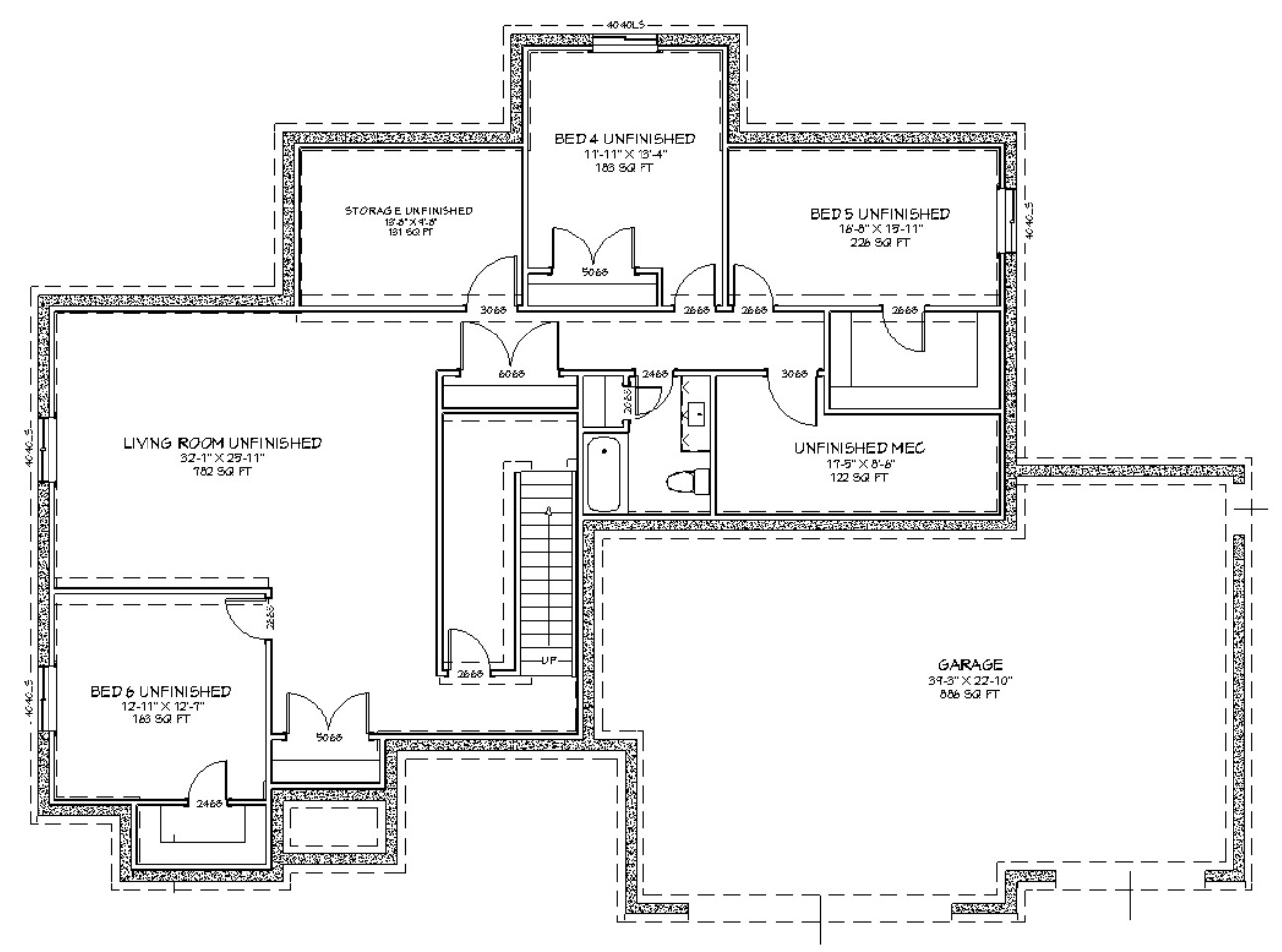 Cottonwood basement plan