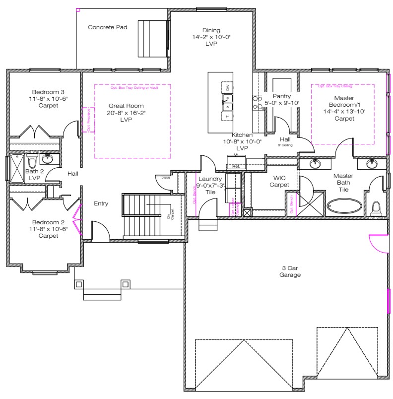 Rockford main floor plan